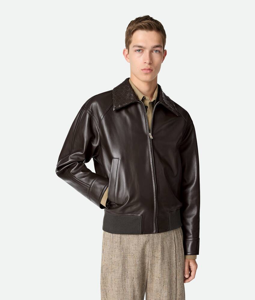 Bottega Veneta® Men's Leather Blouson in Shop online
