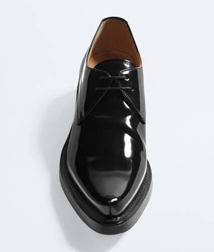 Women's Glaston Lace-Up Shoe in Black Bottega Veneta Cyprus EN - Image 4