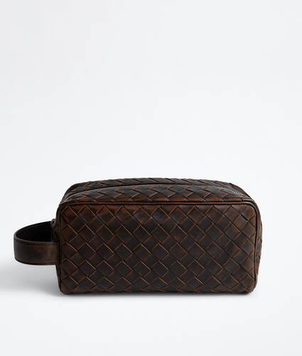 イントレチャート トラベルポーチ のために メンズ で ブラック/ブラウン Bottega Veneta 日本 JA - Image 1