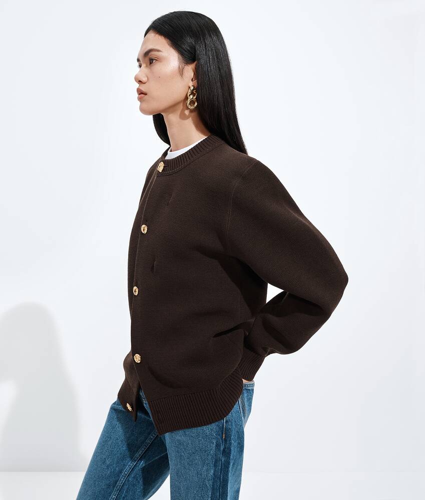 Display a large version of the product image 2 - Wool and Cotton Cardigan