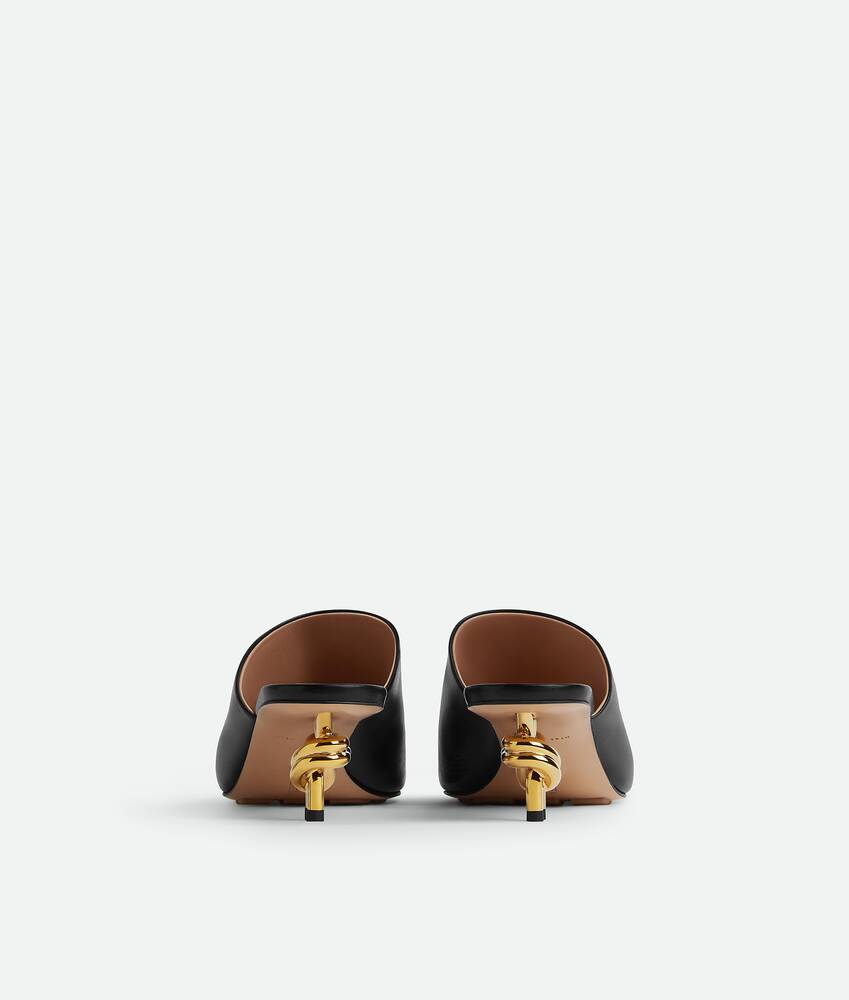 Women's Knot Mule in Black Bottega Veneta Denmark EN - Image 3