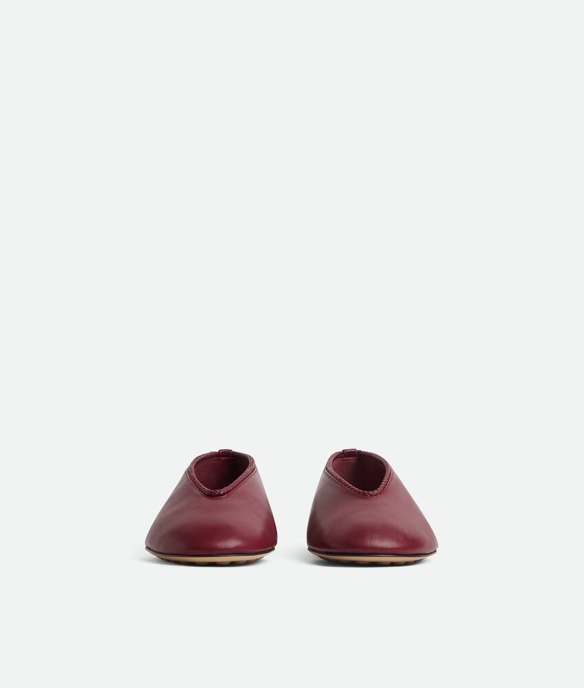 Women's Rosa Ballerina in Dark apple candy Bottega Veneta France EN - Image 3