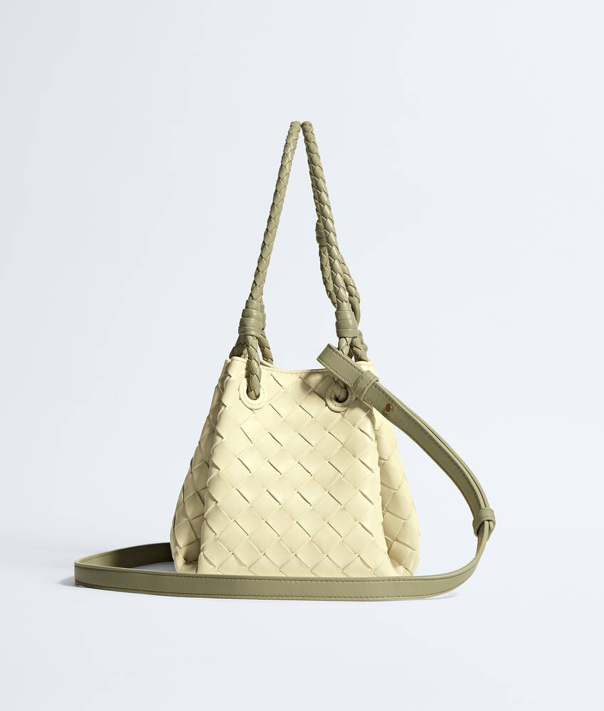 Women's Small Parachute in Sour/travertine Bottega Veneta Italy EN - Image 4