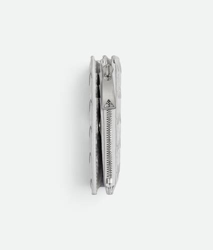 Cartera Intrecciato Bi-Fold pequeña