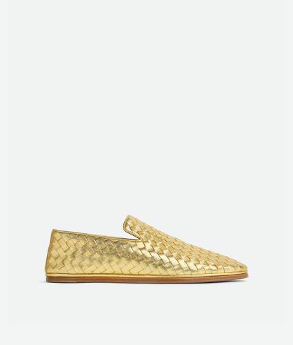 Women's Sunday Slipper in Gold Bottega Veneta Canada EN - Image 1