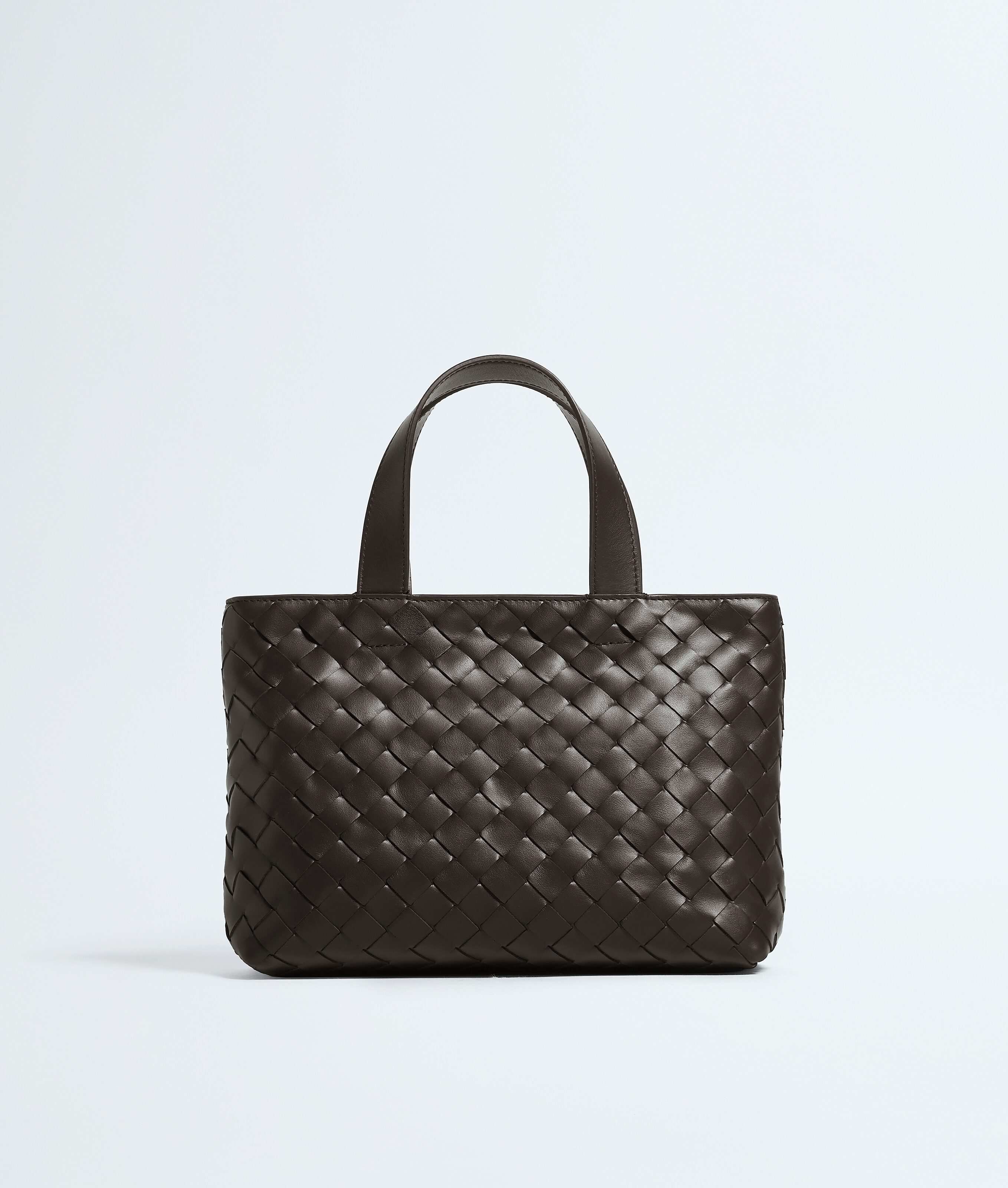 Men's Mini Intrecciato Zipped Tote in Fondant | Bottega Veneta US