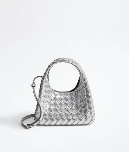 Women's Baby Campana in Silver Bottega Veneta Taiwan EN - Image 1