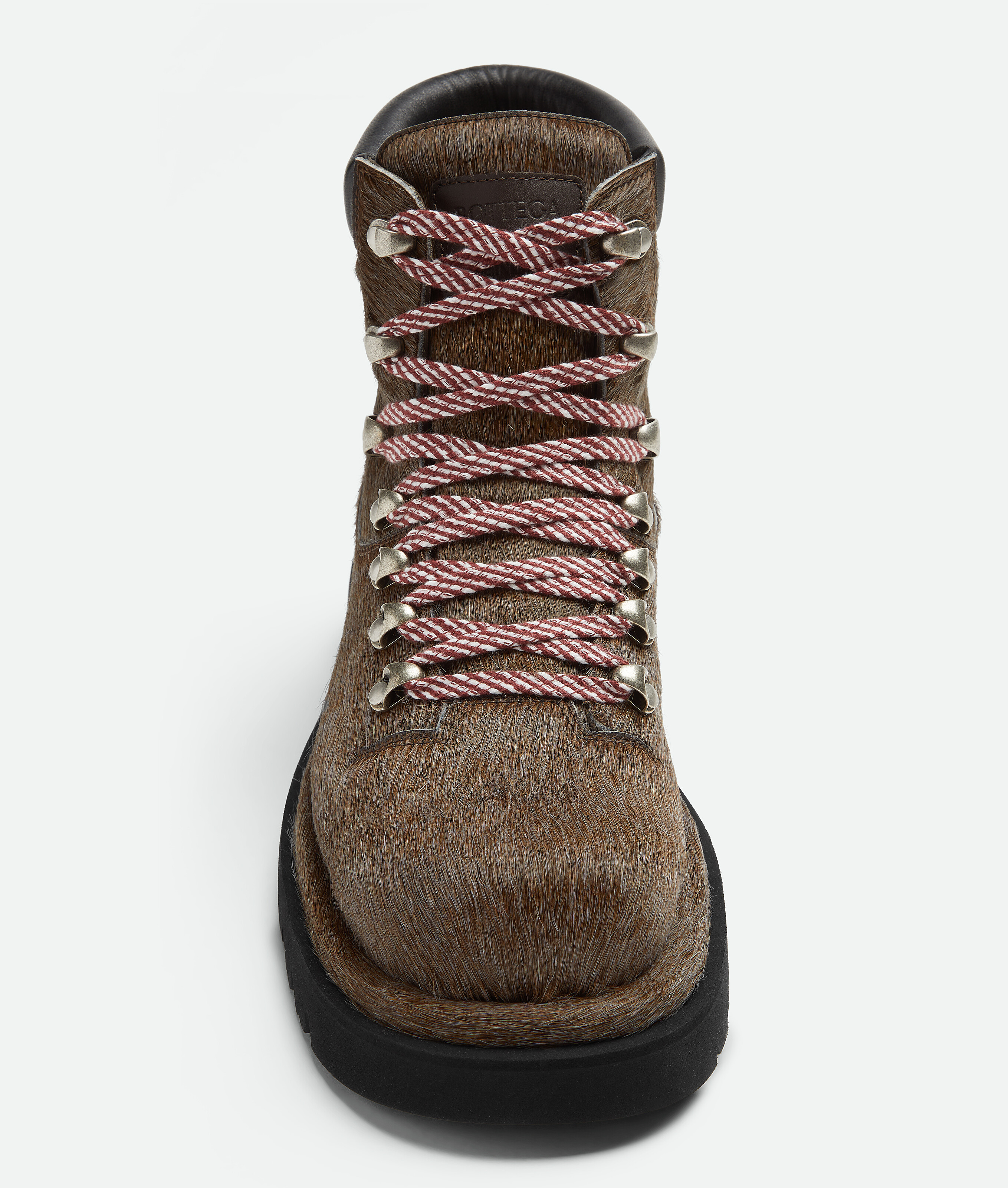 Bottega Veneta Lug Hiking Ankle Trunk In Brown