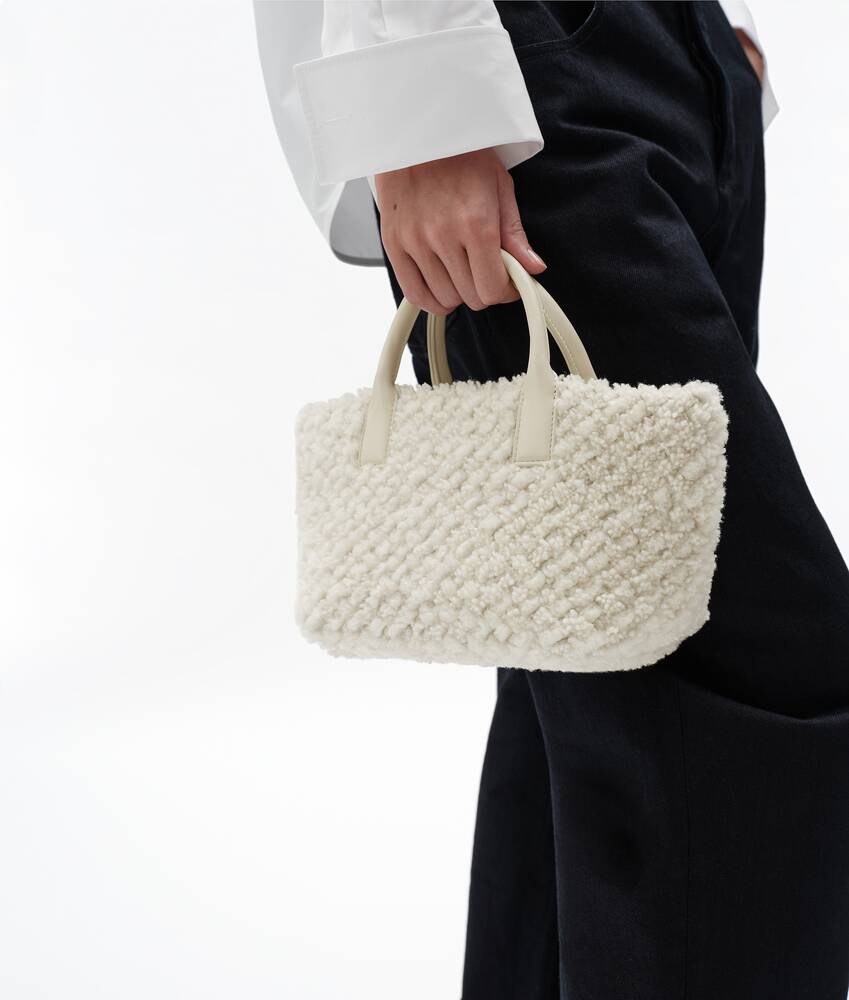 Women's Mini Cabat in Plaster/string Bottega Veneta United States EN - Image 5