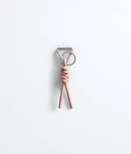 Ele's Chaveiro Triangle em Terra pink Bottega Veneta Brasil PT - Image 1