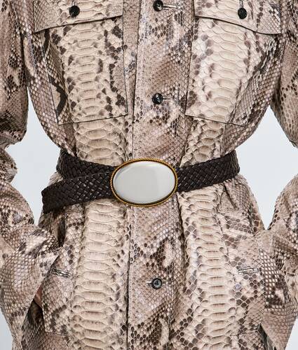 Cintur&oacute;n Medal para Mujer en Espresso Bottega Veneta M&eacute;xico ES - Image 2