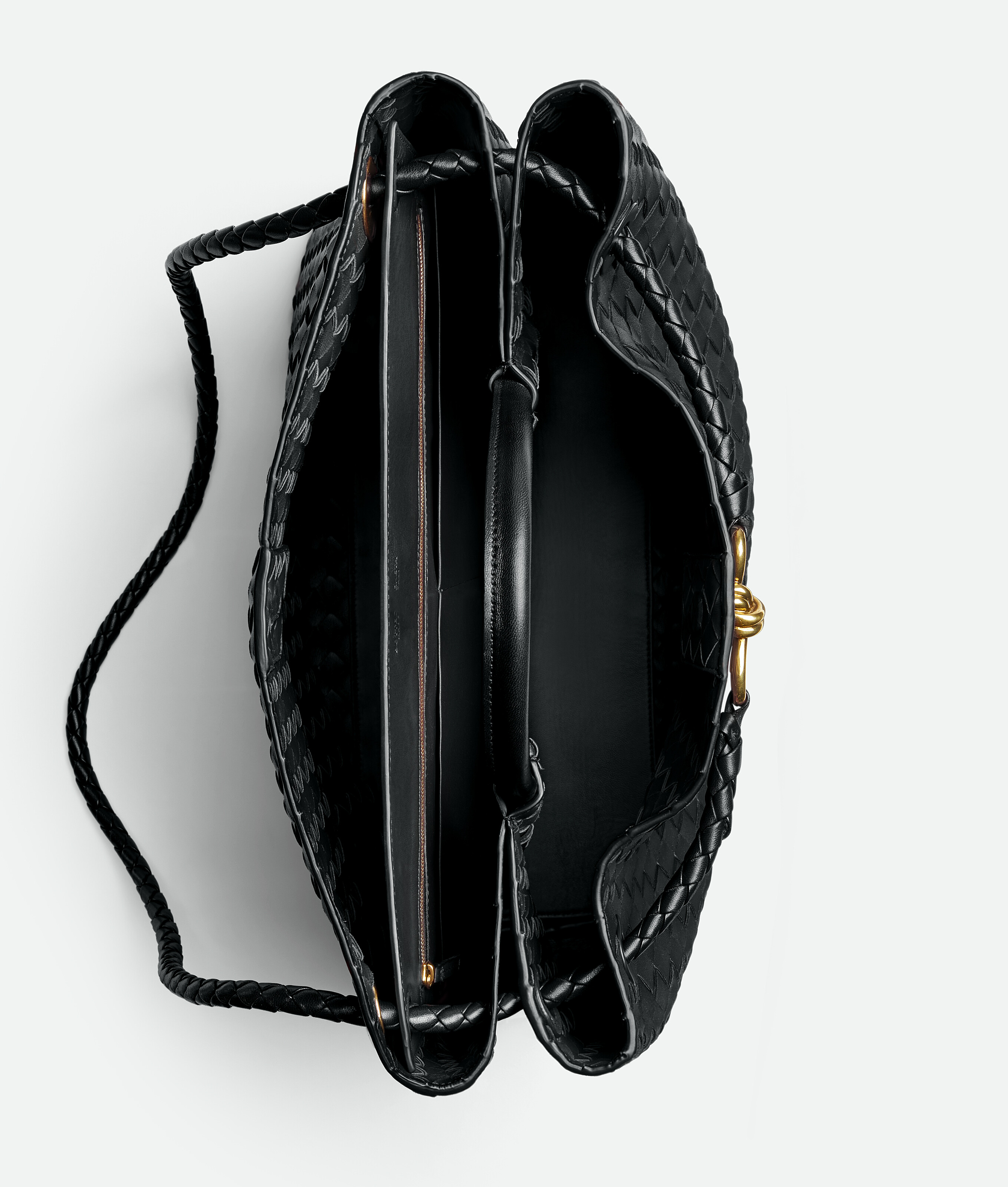 Women's Large Andiamo in Black Bottega Veneta Luxembourg EN - Image 3
