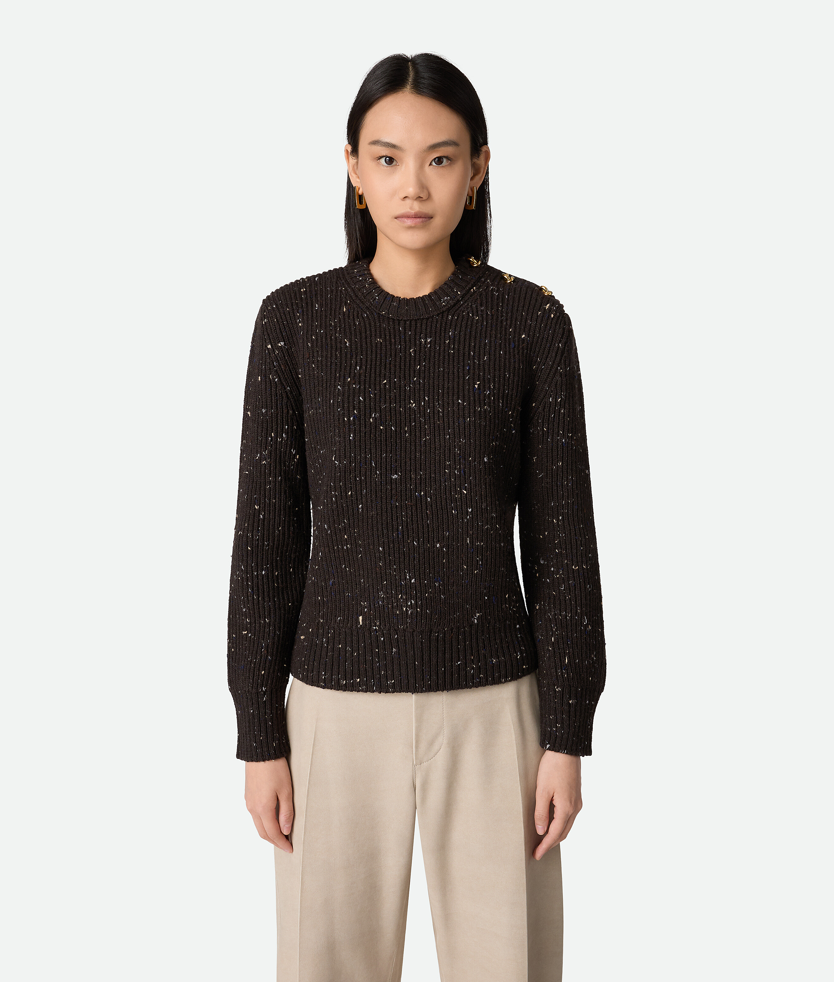 Wool English Rib Sweater