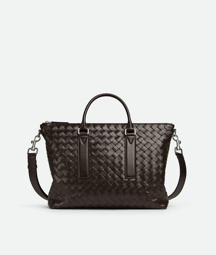 Men's Intrecciato Soft Briefcase in Fondant Bottega Veneta Canada EN - Image 1
