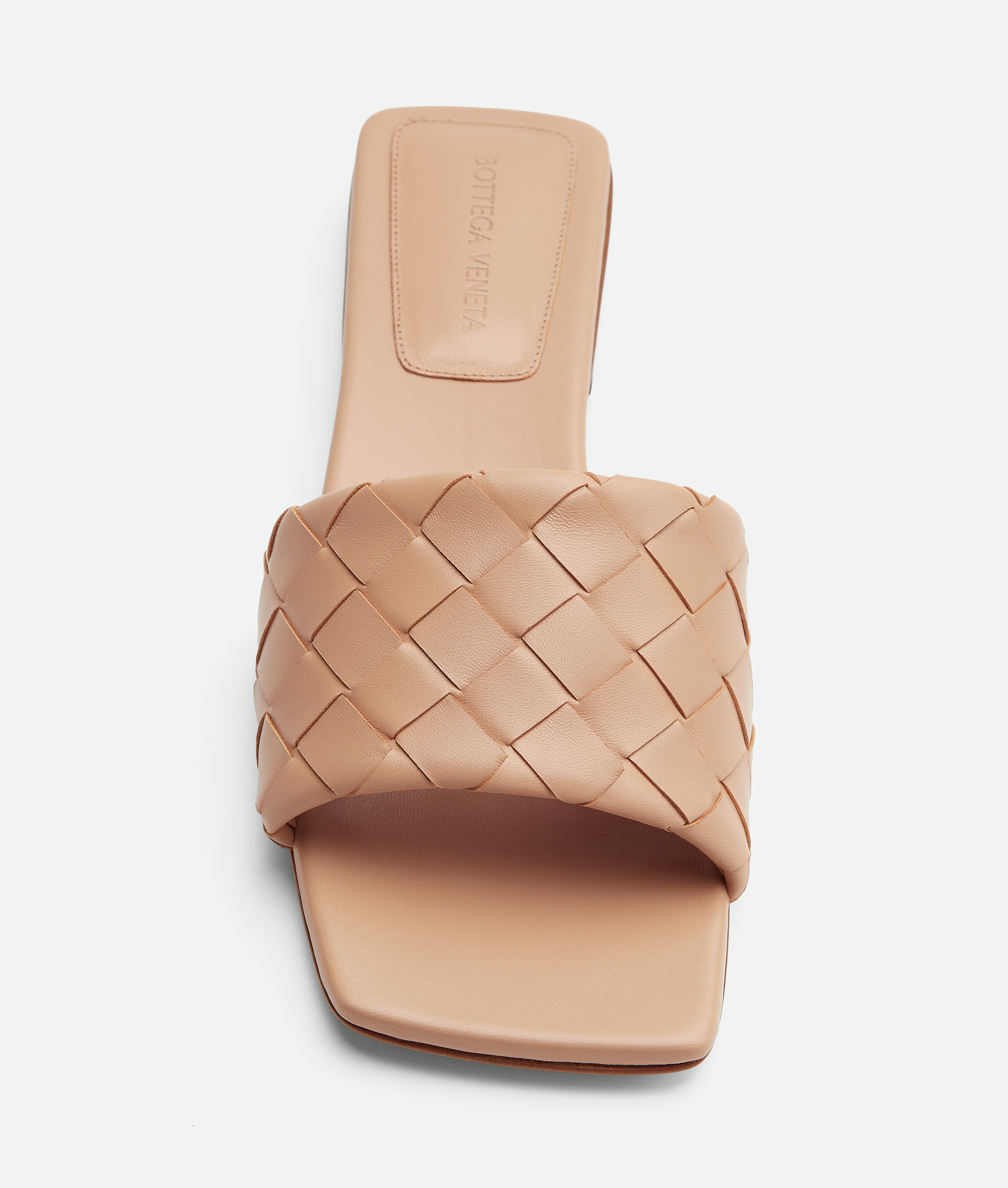 Women's Parco Flat Mule in Cipria Bottega Veneta United Arab Emirates EN - Image 4