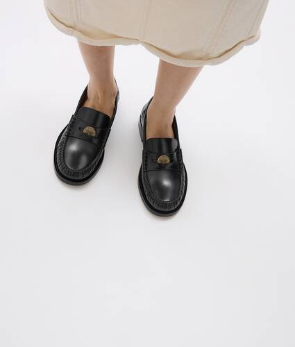 Women's Ugo Loafer in Black Bottega Veneta Cyprus EN - Image 2
