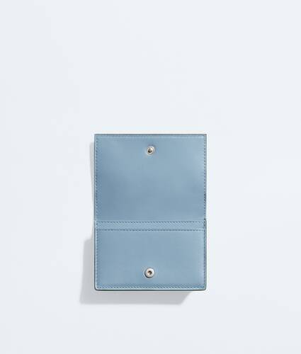 Men's Intrecciato Business Card Case in Green tweed/mineral Bottega Veneta Estonia EN - Image 2