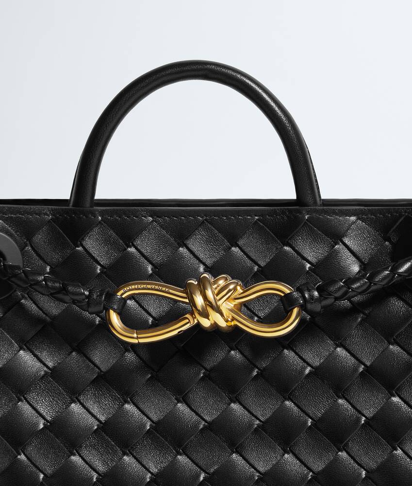 Andiamo peque&ntilde;o para Mujer en Black Bottega Veneta Espa&ntilde;a ES - Image 7