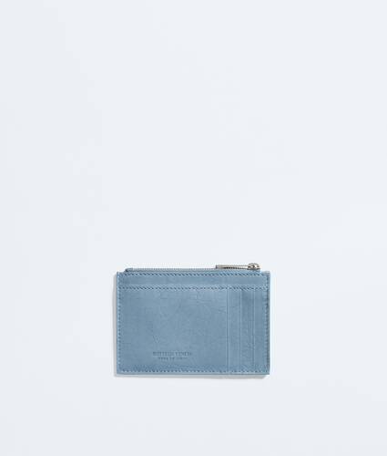 Men's Woven Mycelium Zipped Card Case  in Mineral Bottega Veneta Zimbabwe EN - Image 2