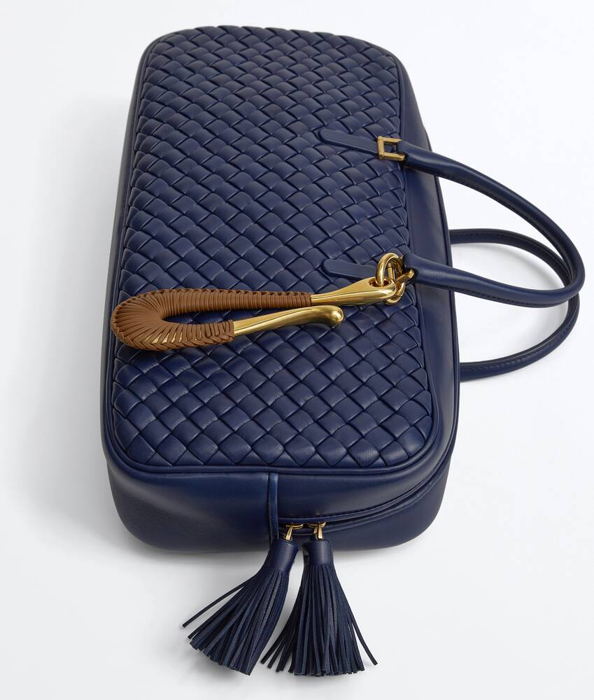 Porte-cl&eacute;s crochet pour Femme en Dark caramel Bottega Veneta Belgique FR - Image 2