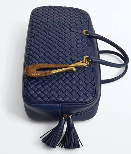 Porte-cl&eacute;s crochet pour Femme en Dark caramel Bottega Veneta Belgique FR - Image 2