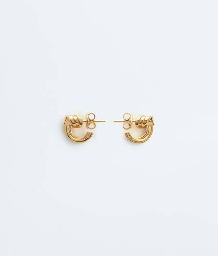 Pendientes Knot para Mujer en Yellow gold Bottega Veneta M&eacute;xico ES - Image 1