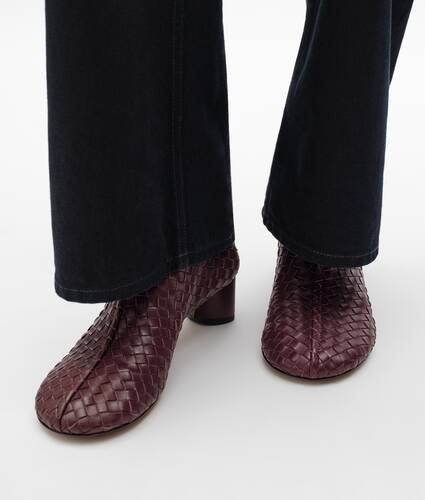 Women's Cherry Ankle Boot in Deep mahogany Bottega Veneta Cyprus EN - Image 2