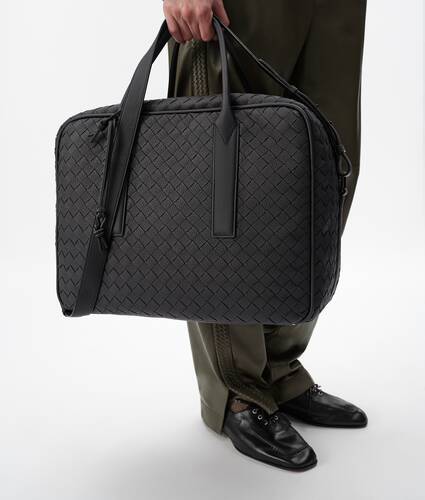 Men's Getaway Weekender in Black Bottega Veneta Greece EN - Image 5