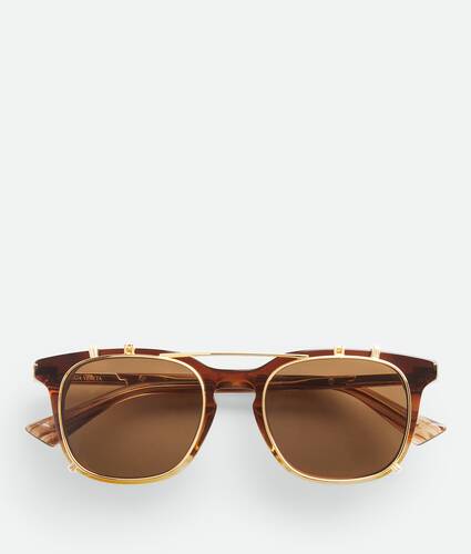 Classic Square Clip On Sunglasses