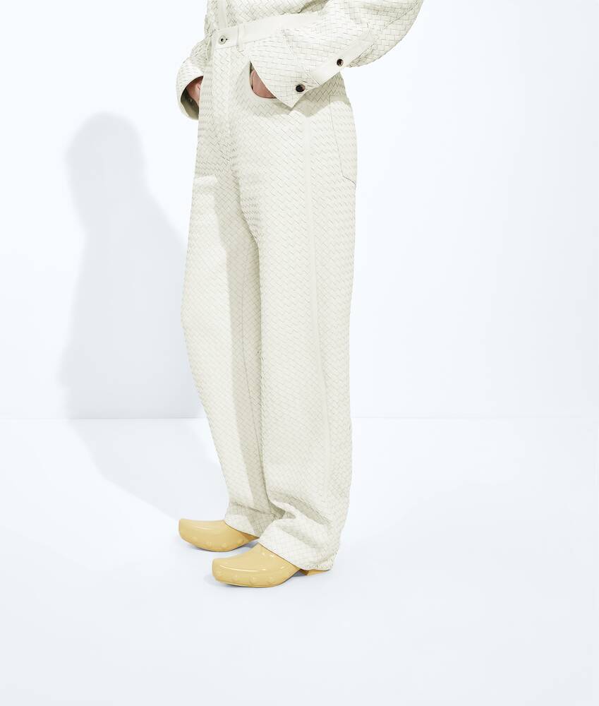 Display a large version of the product image 2 - Small Intrecciato Leather Pants