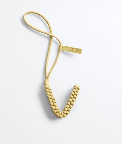 Letter V Charm in Butter Bottega Veneta Greece EN - Image 1
