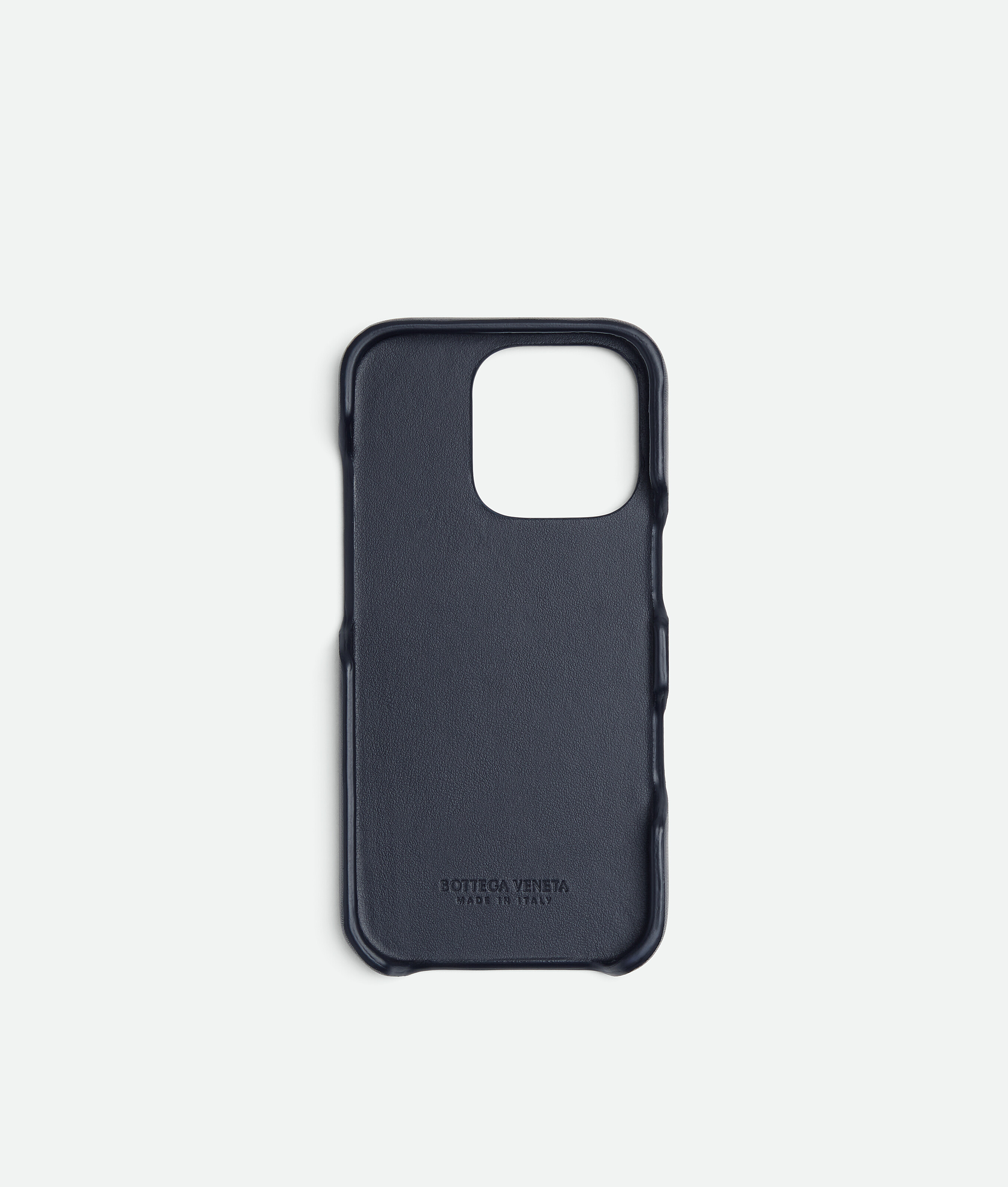 Men's Intrecciato iPhone 16 Pro Case in Nocturnal Bottega Veneta Australia EN - Image 2