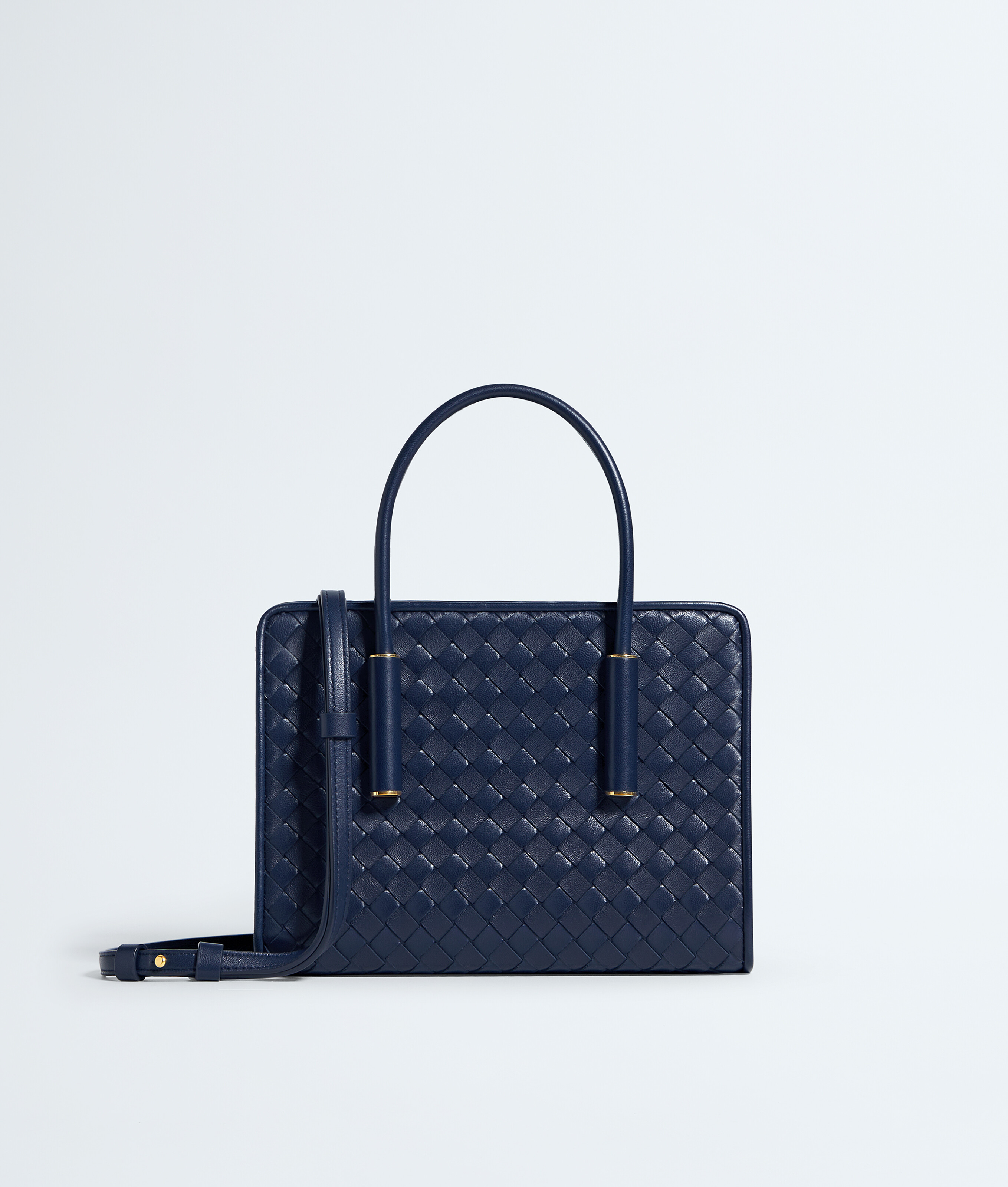 Women's Baby Barbara Tote in Petroleum Bottega Veneta Luxembourg EN - Image 5