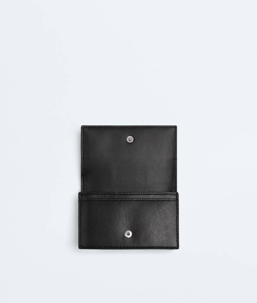 Men's Cassette Business Card Case in Black Bottega Veneta United States EN - Image 2