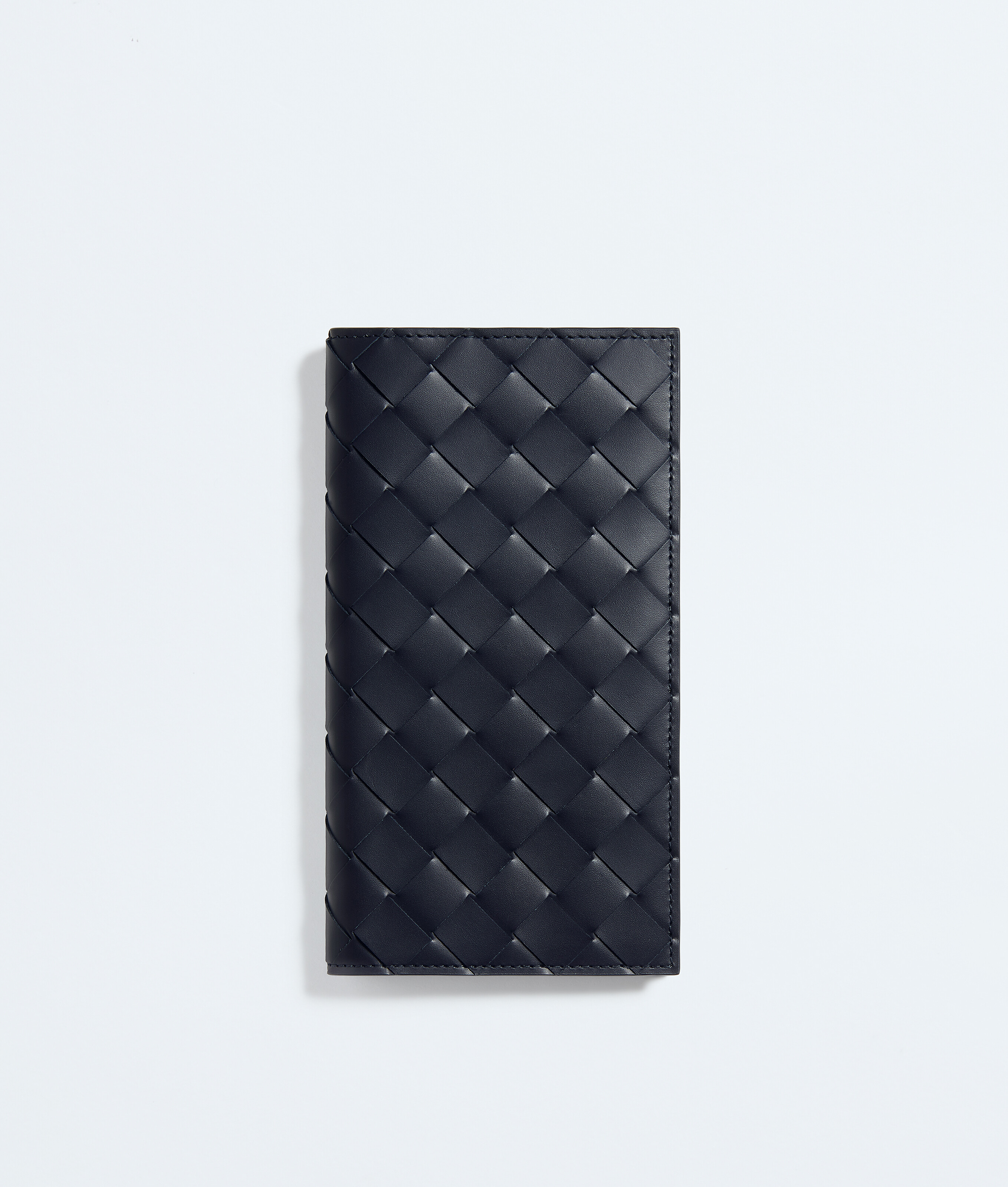 Men's Intrecciato Long Wallet in Midnight/basalt | Bottega Veneta HK