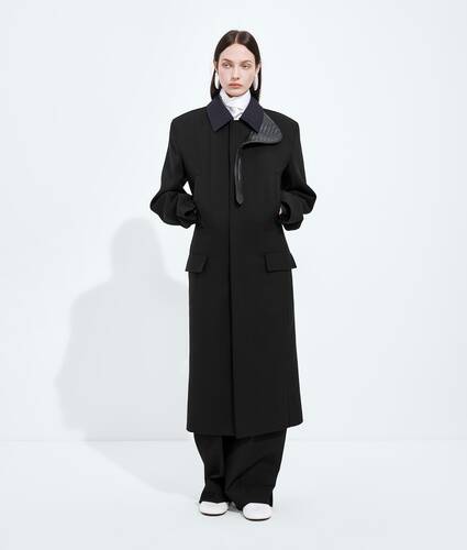 Splittable Wool and Mohair Coat