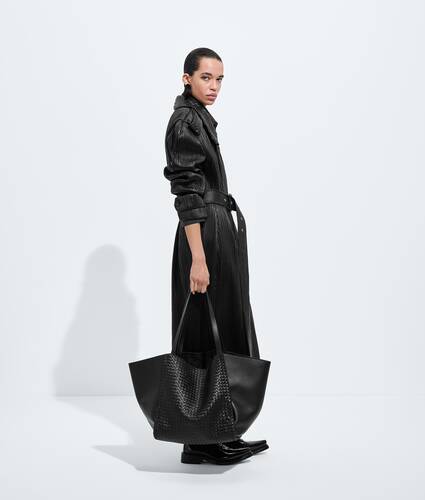 Women's Large Corso in Black Bottega Veneta United States EN - Image 5