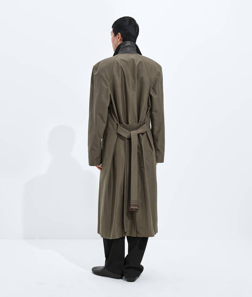 Display a large version of the product image 3 - Silk and Nylon Trench Coat