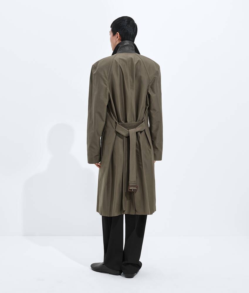 보테가베네타 실크 & 나일론 트렌치 코트 859441V6C102608