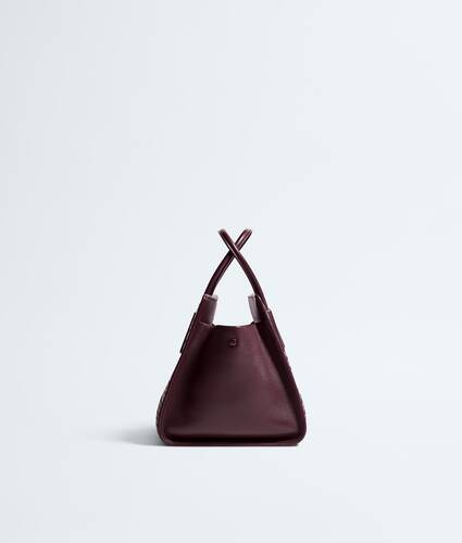 Women's Small Barbara Tote in Deep mahogany Bottega Veneta Poland EN - Image 4