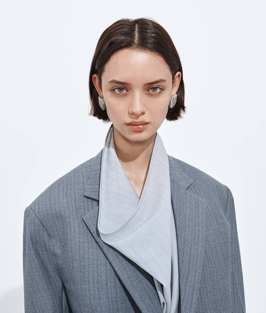 Women's Small Prisma Earrings in Vanilla/gold/champ Bottega Veneta Bulgaria EN - Image 2