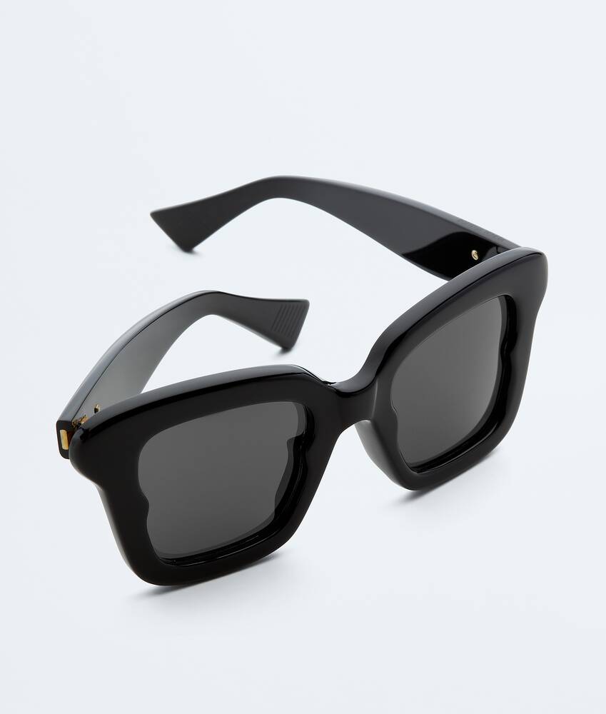 Sophia Ribbon Butterfly Sunglasses in Black/gray Bottega Veneta Netherlands EN - Image 3