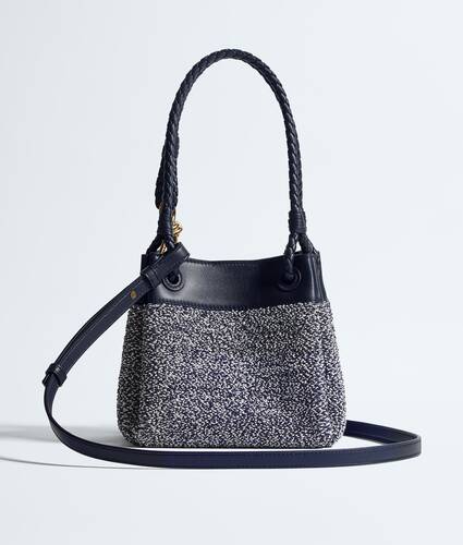 Women's Small Parachute in Midnight/alabaster/abyss Bottega Veneta Greece EN - Image 5
