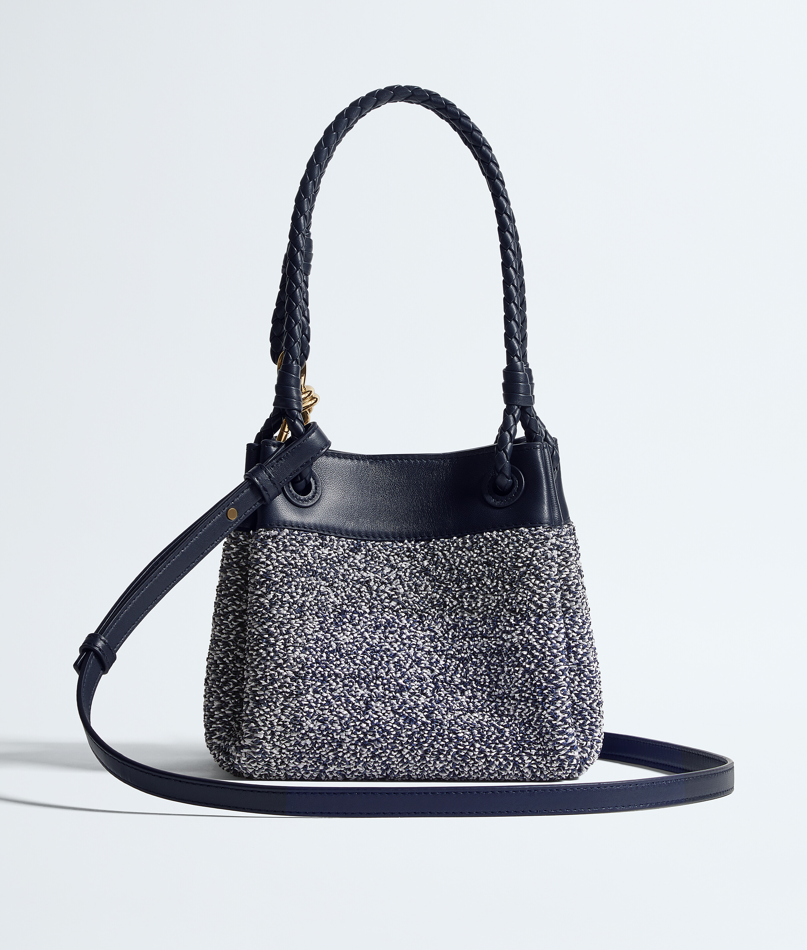 Women's Small Parachute in Midnight/alabaster/abyss Bottega Veneta Estonia EN - Image 5