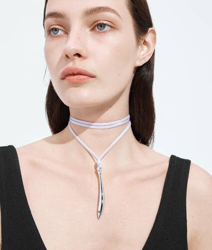 Sardine Leather Necklace