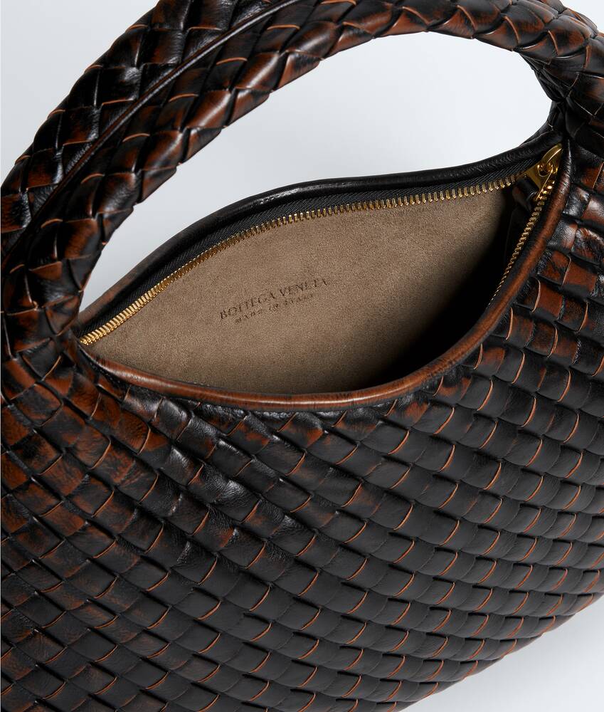 Women's Small Veneta in Black/brown Bottega Veneta France EN - Image 3