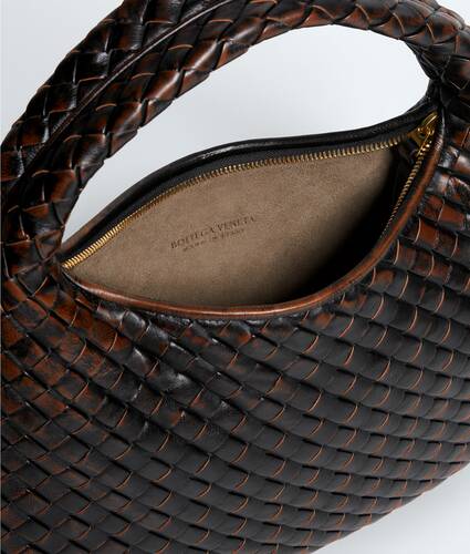 Women's Small Veneta in Black/brown Bottega Veneta France EN - Image 3