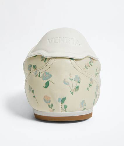 Women's Shot Sneaker in Parchment/peach/blue Bottega Veneta United Arab Emirates EN - Image 3