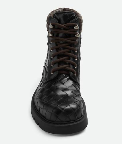 Bota de cano curto com cadarço Haddock