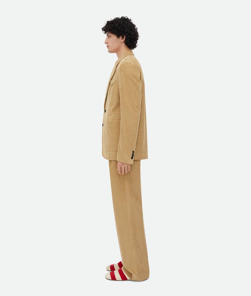Men's Corduroy Jacket in Pale oak Bottega Veneta United States EN - Image 2
